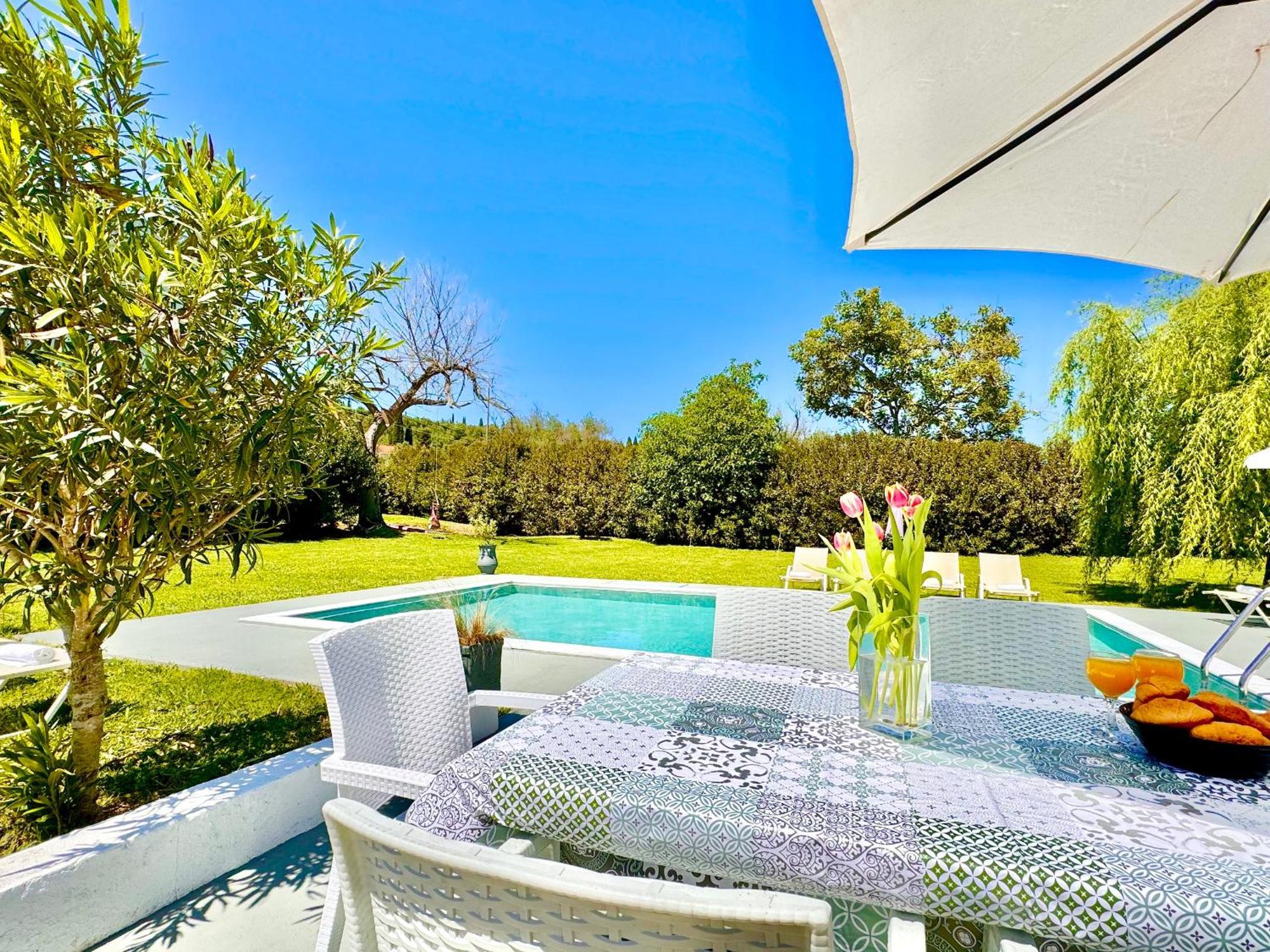 Villa Rubina Sidari With Private Pool By Dadovillas Велонадес Экстерьер фото